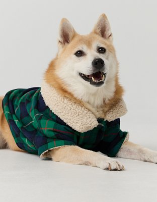 OFFLEASH By Aerie Flannel Dog Shirt