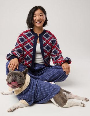 OFFLEASH By Aerie Flannel Dog Shirt