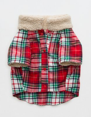 OFFLEASH By Aerie Flannel Dog Shirt
