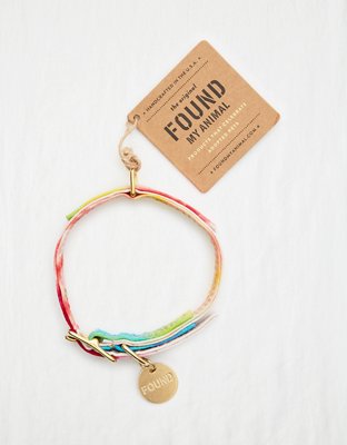 Aerie Found My Animal Tie Dye Canvas Collar — фото 2