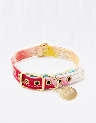 Found My Animal Tie Dye Canvas Collar