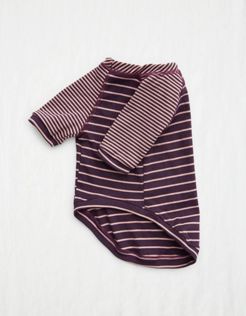 Женские футболки Aerie Ware Of The Dog Striped T-Shirt