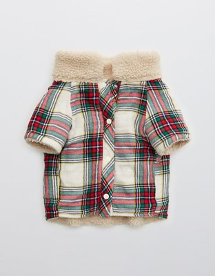 OFFLEASH By Aerie Flannel Dog Shirt