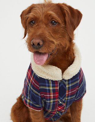 Женские рубашки Aerie OFFLEASH By Aerie Flannel Dog Shirt — фото 4