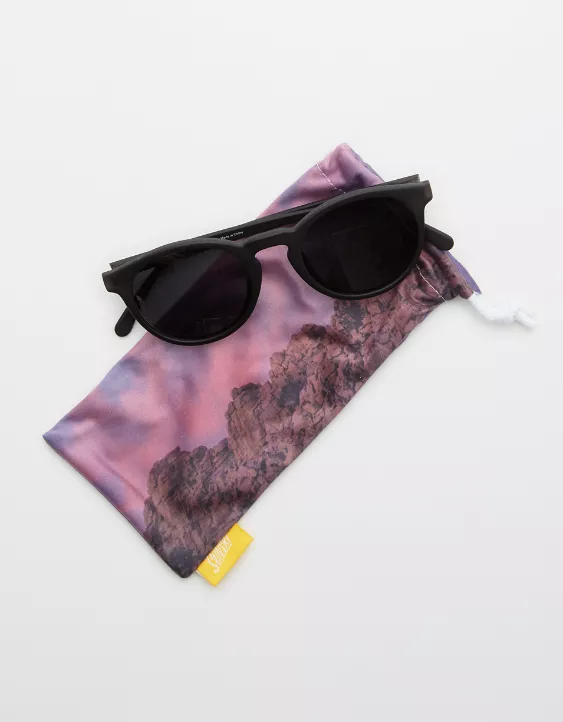 Sunski Dipsea Black Slate Sunglasses