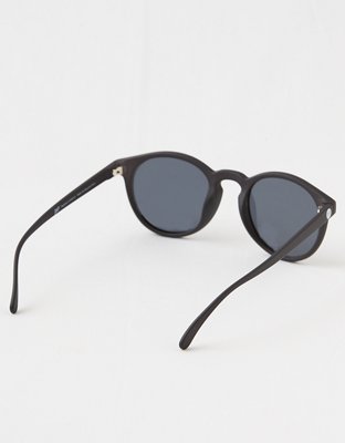 Женские солнцезащитные очки Aerie Sunski Dipsea Black Slate Sunglasses — фото 3