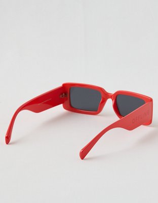 Женские солнцезащитные очки American Eagle Offline By Aerie Sidewalk Polarized, цвет: Оранжевый — фото 3