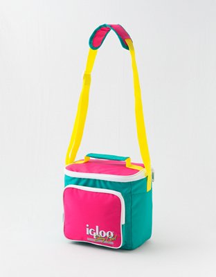 Igloo Retro Square Lunch Bag, Yellow