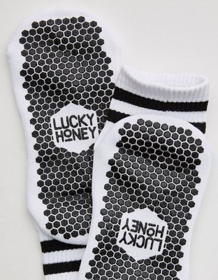 LUCKY HONEY Boyfriend Grip Socks