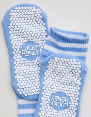 LUCKY HONEY Boyfriend Grip Socks