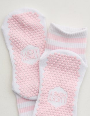 LUCKY HONEY Boyfriend Grip Socks