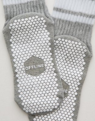 OFFLINE By Aerie x LUCKY HONEY Chunky Crew Grip Socks
