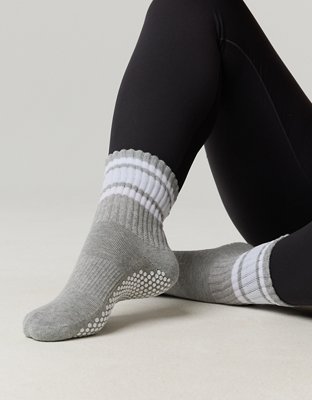 OFFLINE By Aerie x LUCKY HONEY Chunky Crew Grip Socks