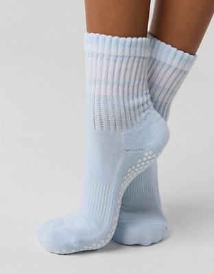 OFFLINE By Aerie x LUCKY HONEY Chunky Crew Grip Socks