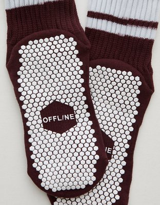 OFFLINE By Aerie x LUCKY HONEY Chunky Crew Grip Socks