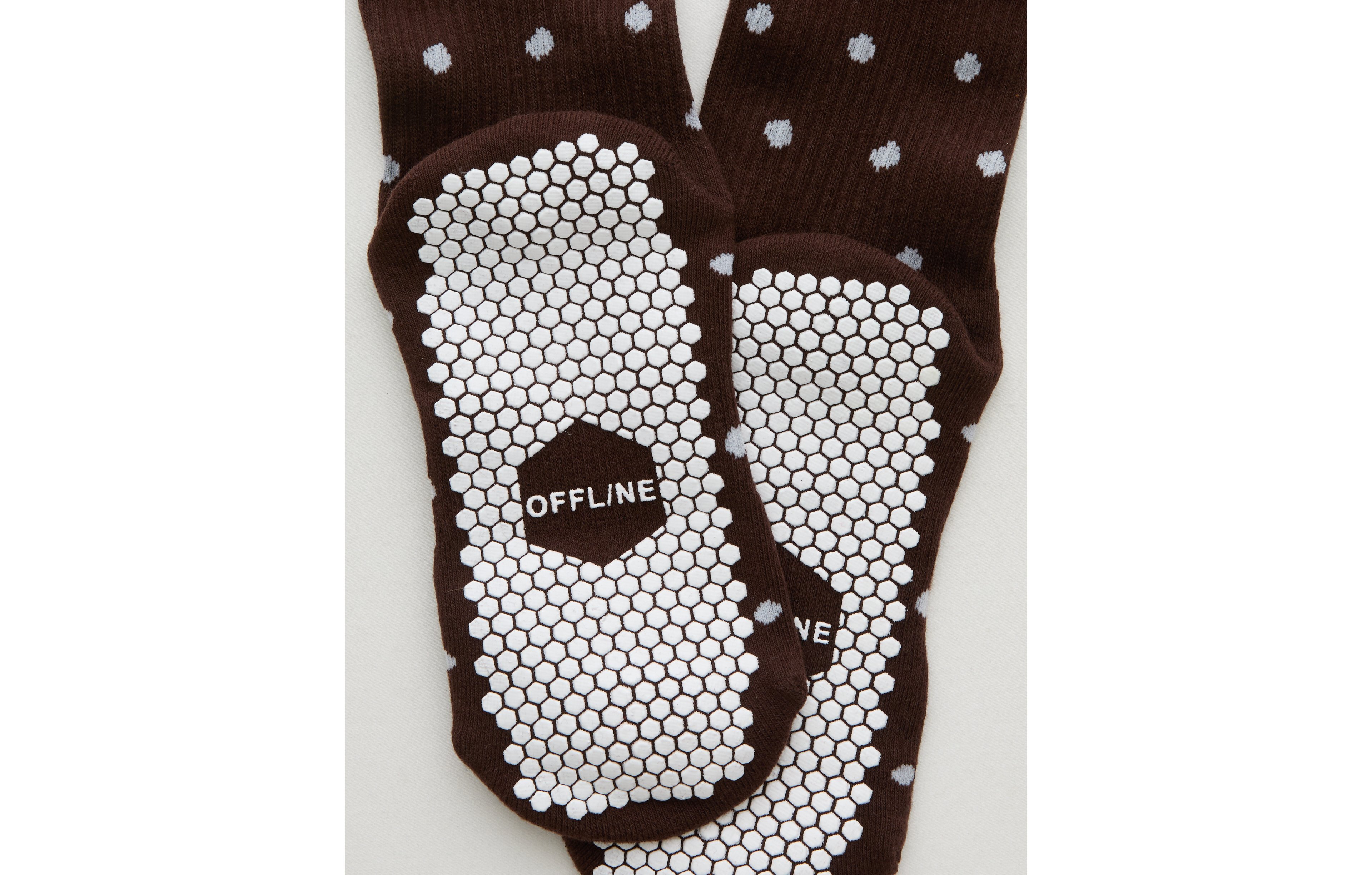 OFFLINE By Aerie x LUCKY HONEY Crew Grip Socks