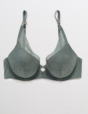 Aerie Real Power Plunge Push Up Bra