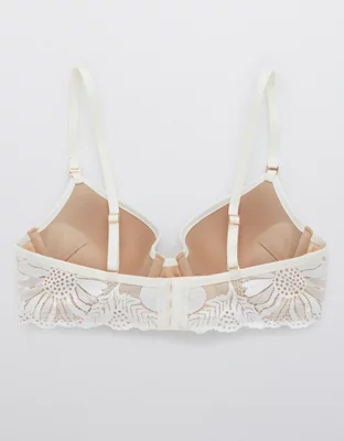 Aerie Real Power Plunge Push Up Bra