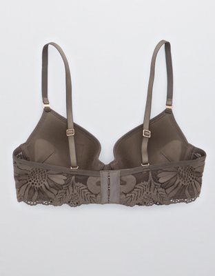 Aerie Real Power Plunge Push Up Bra