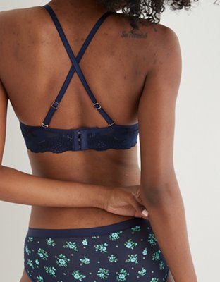 Aerie Real Power Plunge Push Up Bra