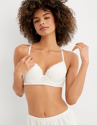 1) 34B and (3) 32B - 2 wireless w/ slight-moderate push up, 2 w/ wires,  moderate - extra push up. Aerie, Victoria's Secret, and Understance : r/ braswap