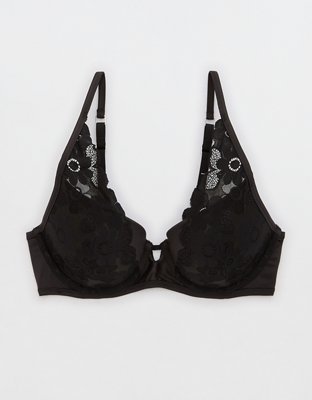 Aerie Show Off Plunge Push Up Lace Bra