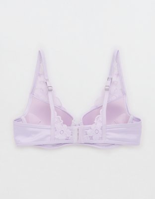 Show Off Plunge Push Up Real Lace Bra