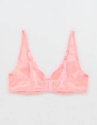 Show Off Plunge Push Up Real Lace Bra