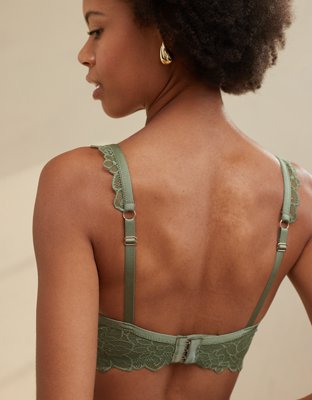 Show Off Bra de Encaje Summer Sparkle con Escote Profundo y Pushup