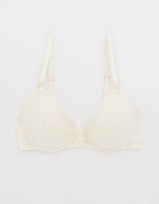 Show Off Lace Plunge Push Up Bra