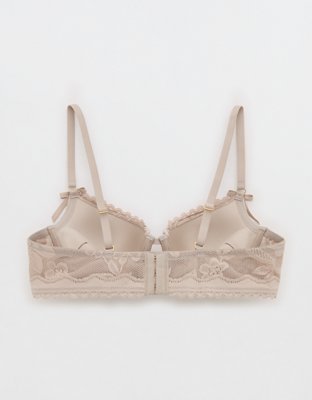 Show Off Feeling Femme Lace Plunge Push Up Bra