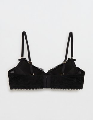 Show Off Feeling Femme Lace Plunge Push Up Bra