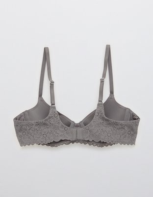 Sunnie Demi Push Up Blossom Lace Trim Bra