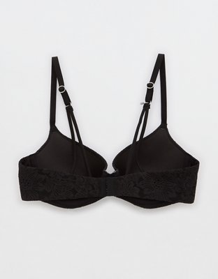 Sunnie Demi Push Up Bloom Lace Strappy Bra