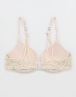 Sunnie Bloom Lace Strappy Demi Push Up Bra