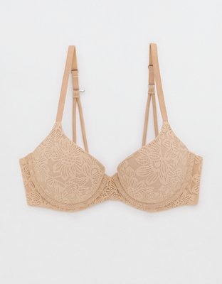 aerie Far Out Lace Strappy Padded Plunge Bralette - ShopStyle Teen
