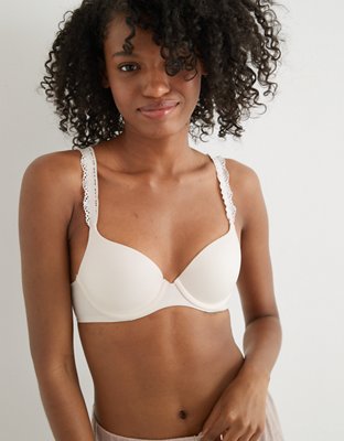 Shop Aerie Real Sunnie Demi Push Up Strappy Bra online