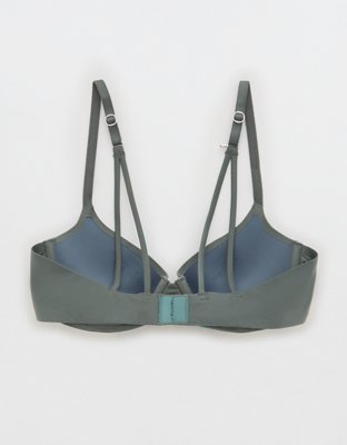 Sunnie Bra de Media Copa con Pushup y Tiras en la Espalda