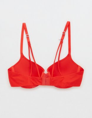 Aerie Real Sunnie Demi Push Up Strappy Bra