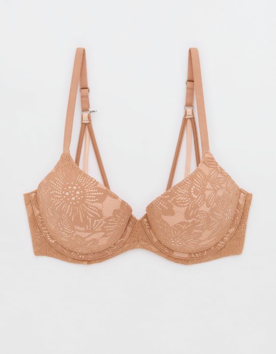 Sunnie Demi Push Up Bloom Lace Bra