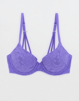 Sunnie Demi Push Up Bloom Lace Bra