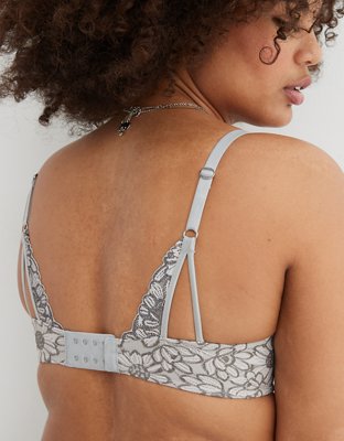 Wieblumen push-up lace bra A to D
