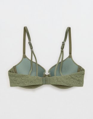 Sunnie Bloom Lace Demi Push Up Bra