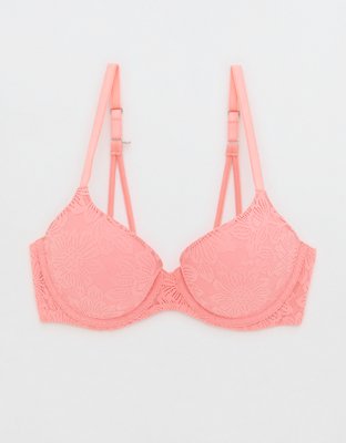 Sunnie Bloom Lace Demi Push Up Bra