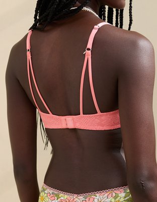 Sunnie Bra de Media Copa y Encaje Bloom con Pushup