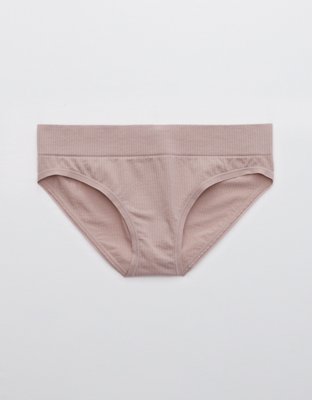 Aerie Ribbed Seamless Thong Underwear