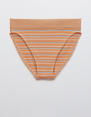 Aerie Ribbed Seamless Thong Underwear