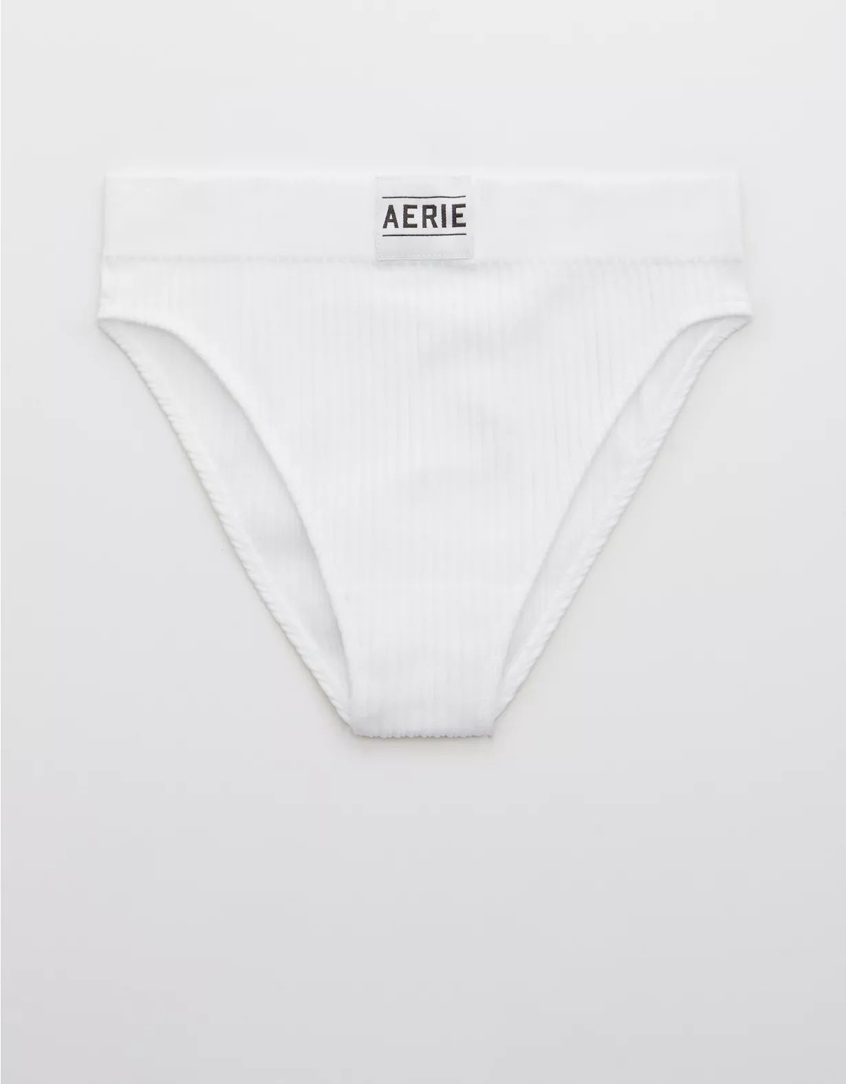 Aerie Seamless Logo High Waisted Mom Underwear