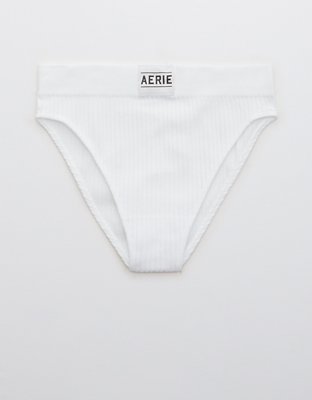Aerie Seamless Logo High Waisted Mom Underwear