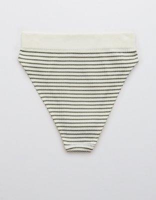 Aerie Seamless Logo High Waisted Mom Underwear